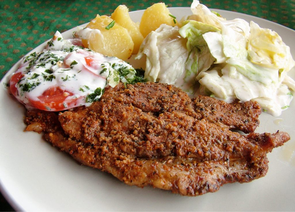 Bravčová krkovička na grile